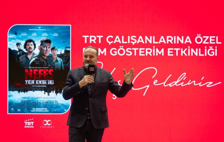 TRT ortak yapımı "Nefes-Yer Eksi İki" için Ankara’da özel gösterim yapıldı